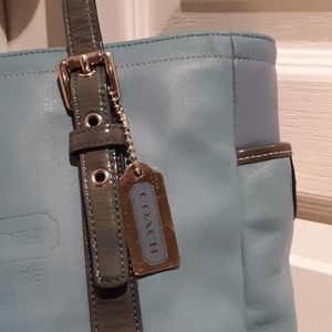 Coach Blissful blue shoulder bag